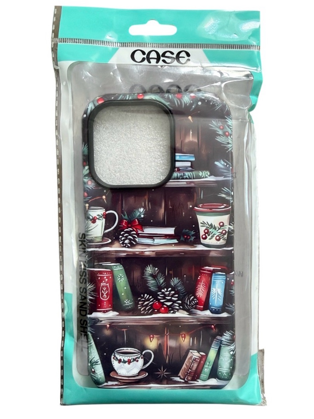 iPhone 16pro Holiday Coffee Bookcase Phone Case 2 In 1 Silicone Hard Cover - Picture 5 of 7